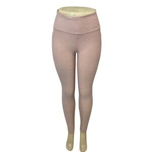 Victoria's Secret Pink Ribbed High Waist Pocket Leggings Athletic Athleisure